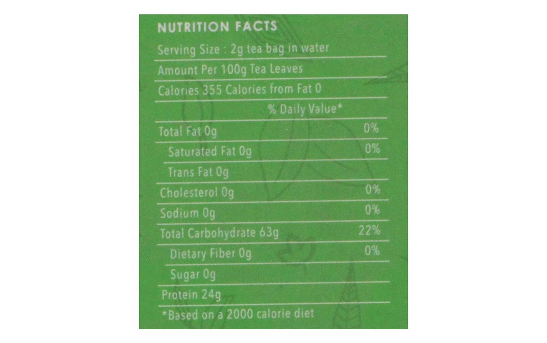 Cambridge Tea party Whole Leaf Green Tea    Pack  20 pcs